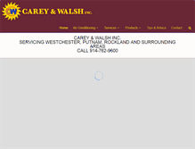 Tablet Screenshot of careyandwalsh.com